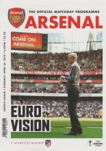 Arsenal v Atletico Madrid 26-Apr-2018