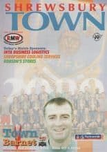 Shrewsbury Town v Barnet 03-Jan-2000