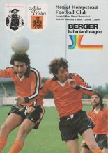 Hemel Hempstead v Barton 14-Oct-1980