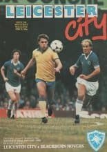 Leicester City v Blackburn Rovers  22-Jan-1983