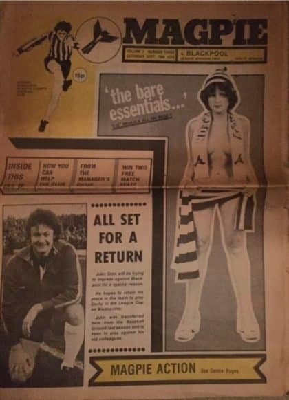 Notts County v Blackpool  18-Sep-1976