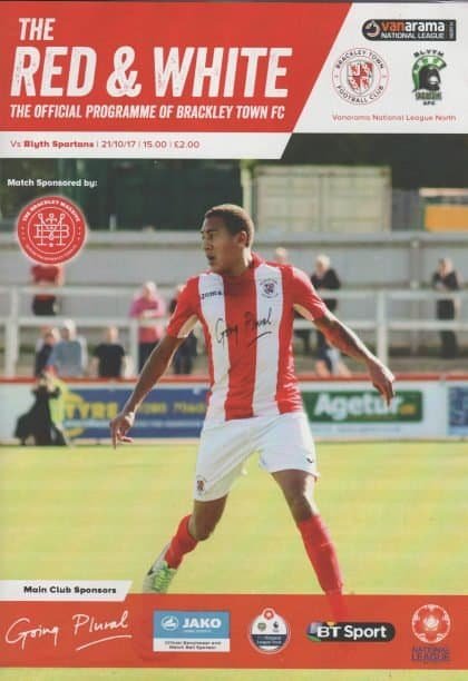 Brackley Town v Blyth Spartans  21-Oct-2017