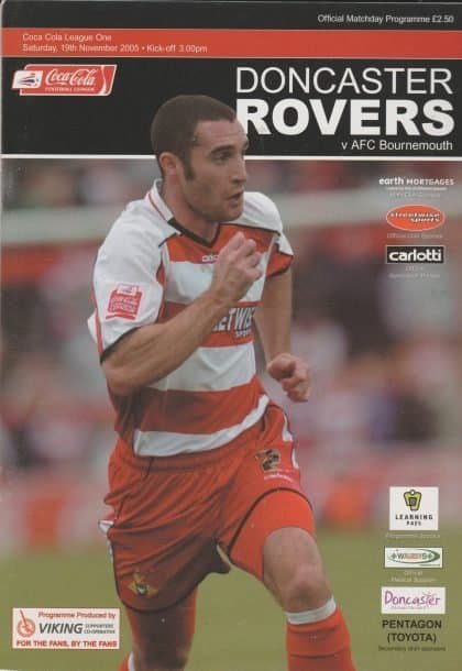 Doncaster Rovers v AFC Bournemouth  19-Nov-2005