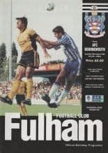 Fulham v AFC Bournemouth 29-Aug-1998