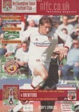 Northampton Town v Brentford 12-Oct-2002