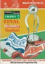 Brentford v Wigan Athletic  01-June-1985