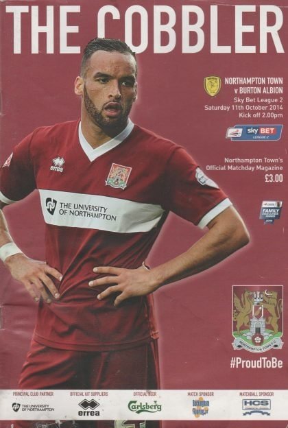 Northampton Town v Burton Albion 11-Oct-2014