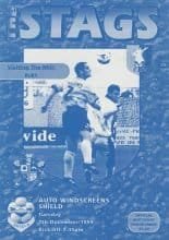 Mansfield Town v Bury 07-Dec-1999