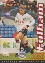 Fulham v Cambridge United 16-Mar-1996