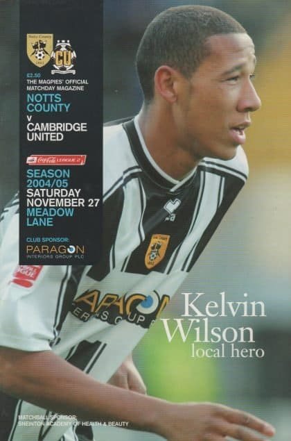 Notts County v Cambridge United 27-Nov-2004