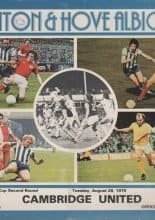 Brighton and Hove Albion v Cambridge United 28-Aug-1979