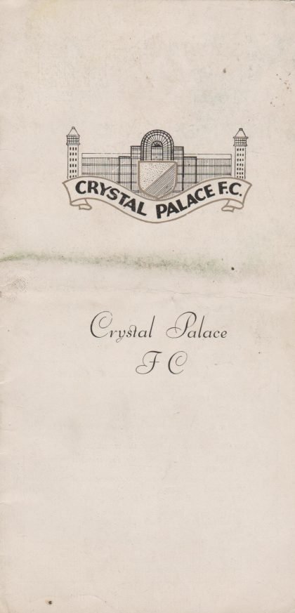 Crystal Palace v Chelsea 19-Dec-1970