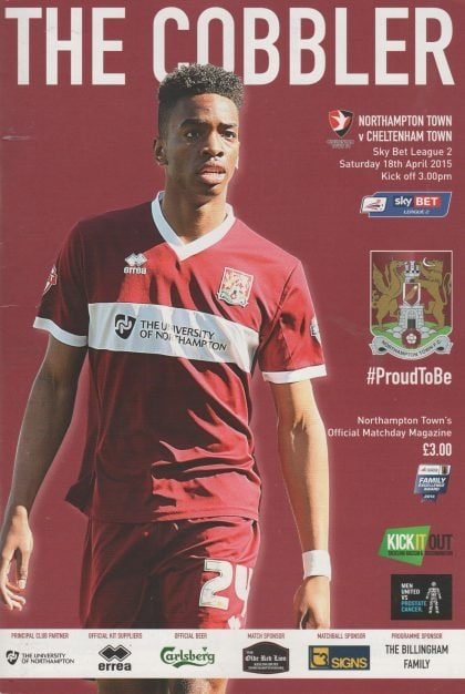 Northampton Town v Cheltenham Town 18-Apr-2015