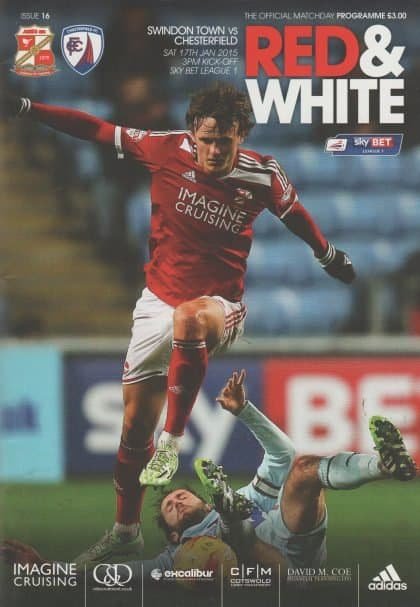 Swindon Town v Chesterfield 17-Jan-2015