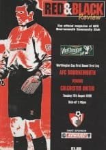 AFC Bournemouth v Colchester United 11-Aug-1998