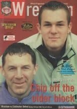 Wrexham v Colchester United 24-Apr-2000