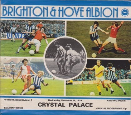 Brighton & Hove Albion v Crystal Palace   26-Dec-1979