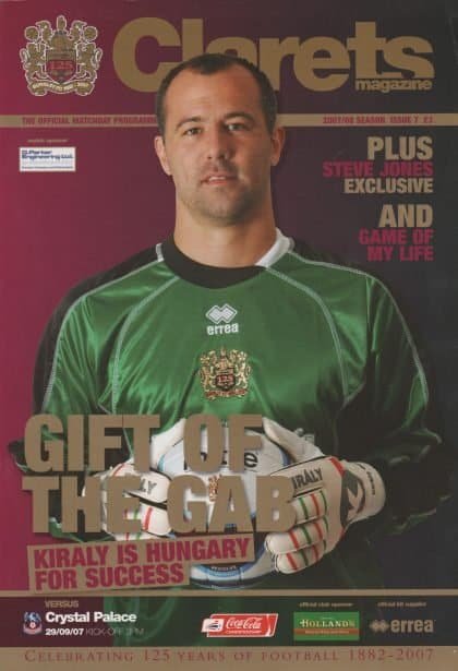 Burnley v Crystal Palace 29-Sep-2007