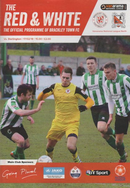 Brackley Town v  Darlington 17-Feb-2018