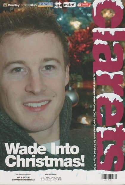 Burnley v Derby County 23-Dec-2006