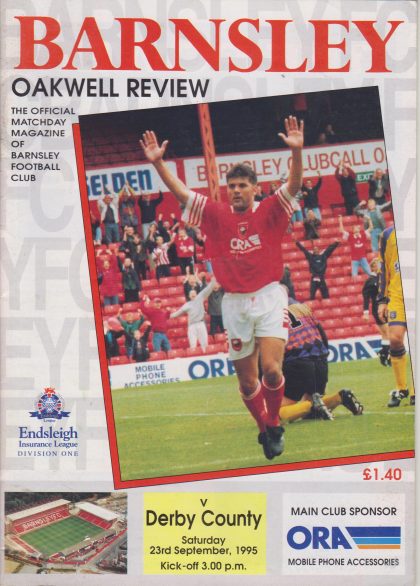 Barnsley v Derby County 23-Sep-1995