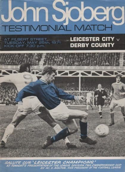Leicester City v Derby County   25-May-1971