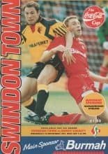 Swindon Town v Derby County 30-Nov-1994