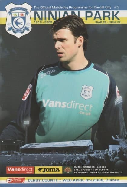 Cardiff City v Derby County 08-Apr-2009