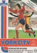 York City v Doncaster Rovers 26-Dec-1985