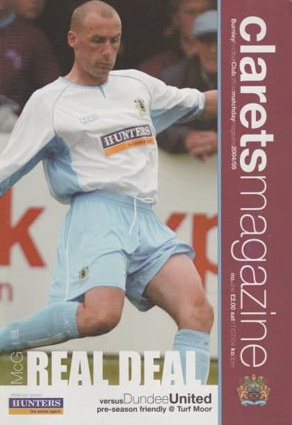 Burnley v Dundee United  17-Jul-2004