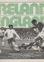 Northern Ireland v England 12-May-1973