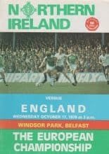 Northern Ireland v England 17-Oct-1979