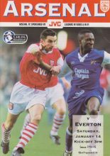 Arsenal v Everton 14-Jan-1995