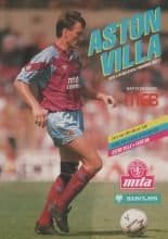 Aston Villa v Everton 30-Mar-1991