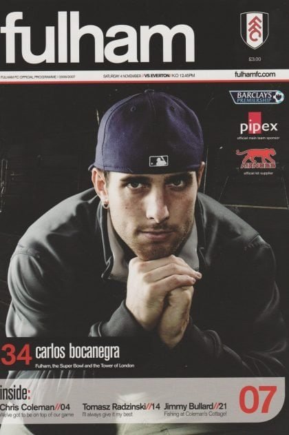 Fulham v Everton 06-Nov-2006