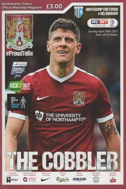 Northampton Town v Gillingham  30-Apr-2017