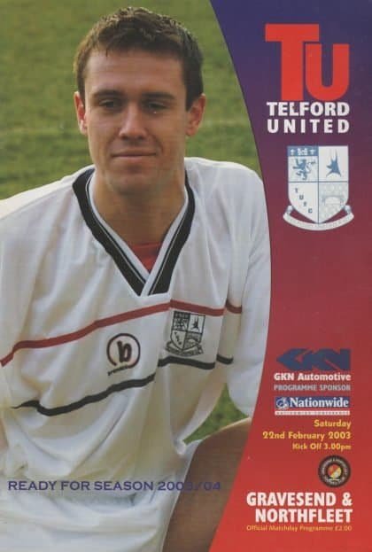 Telford United v Gravesend & Northfleet 22-Feb-2003