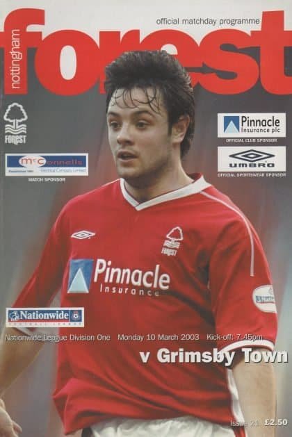 Nottingham Forest v Grimsby Town 10-Mar-2003