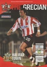 Exeter City v Halifax Town  05-Apr-2005
