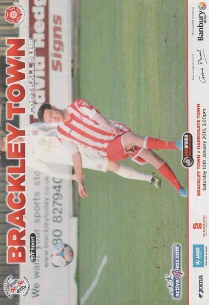 Brackley Town v Harrogate Town 10-Jan-2015