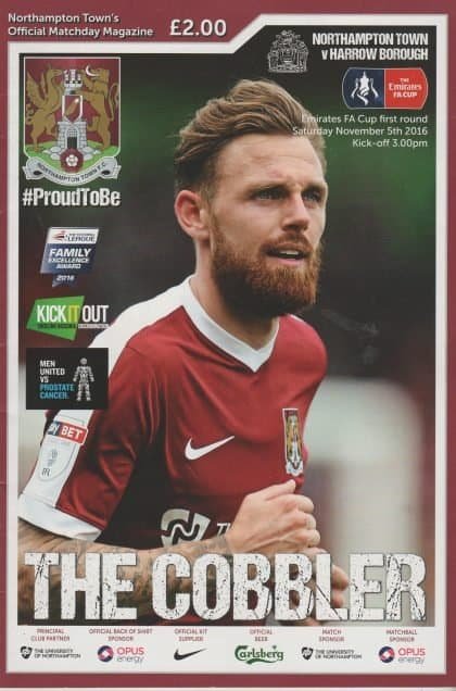 Northampton Town v Harrow Borough 05-Nov-2016