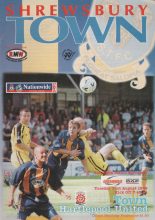 Shrewsbury Town v Hartlepool United  31-Aug-1999