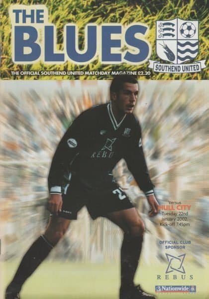 Southend United v Hull City 22-Jan-2002