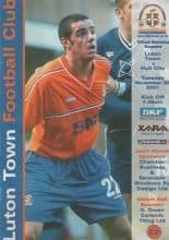 Luton Town v Hull City 20-Nov-2001