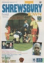 Shrewsbury Town v Hull City 28-Dec-1998