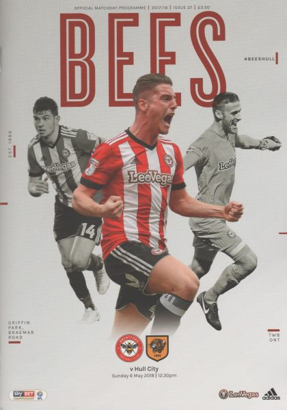 Brentford v Hull City  06-May-2018