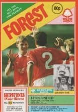 Nottingham Forest v Leeds United 11-May-1991