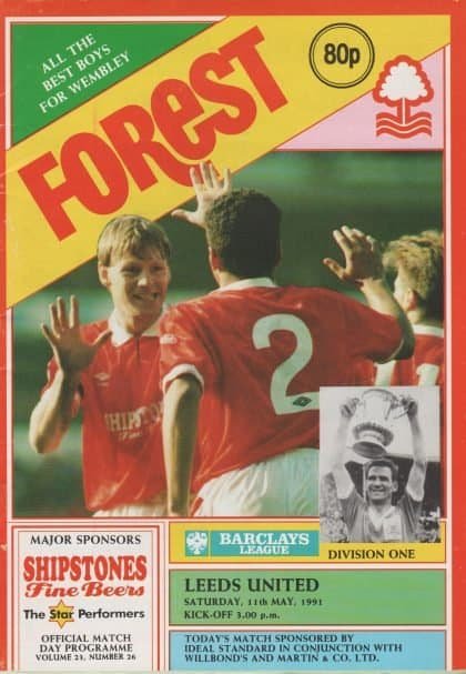 Nottingham Forest v Leeds United 11-May-1991