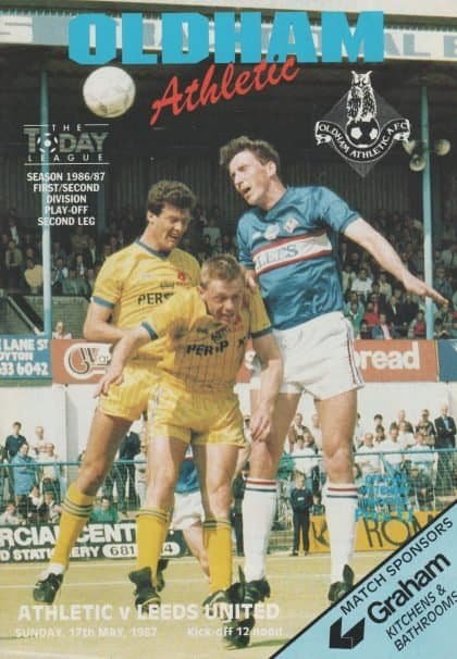 Oldham Athletic v Leeds United 17-May-1987