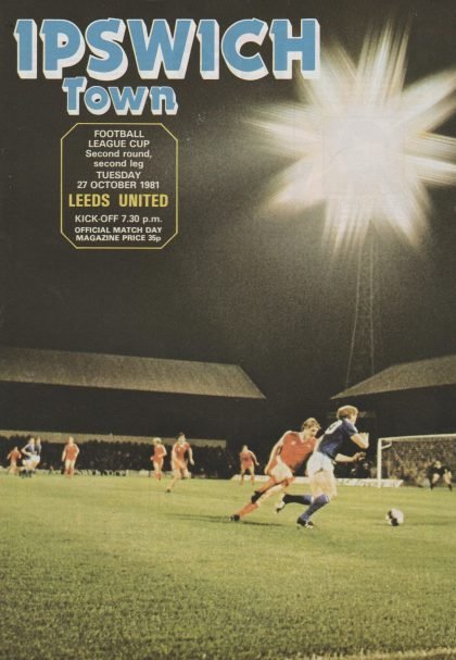 Ipswich Town v Leeds United 27-Oct-1981
